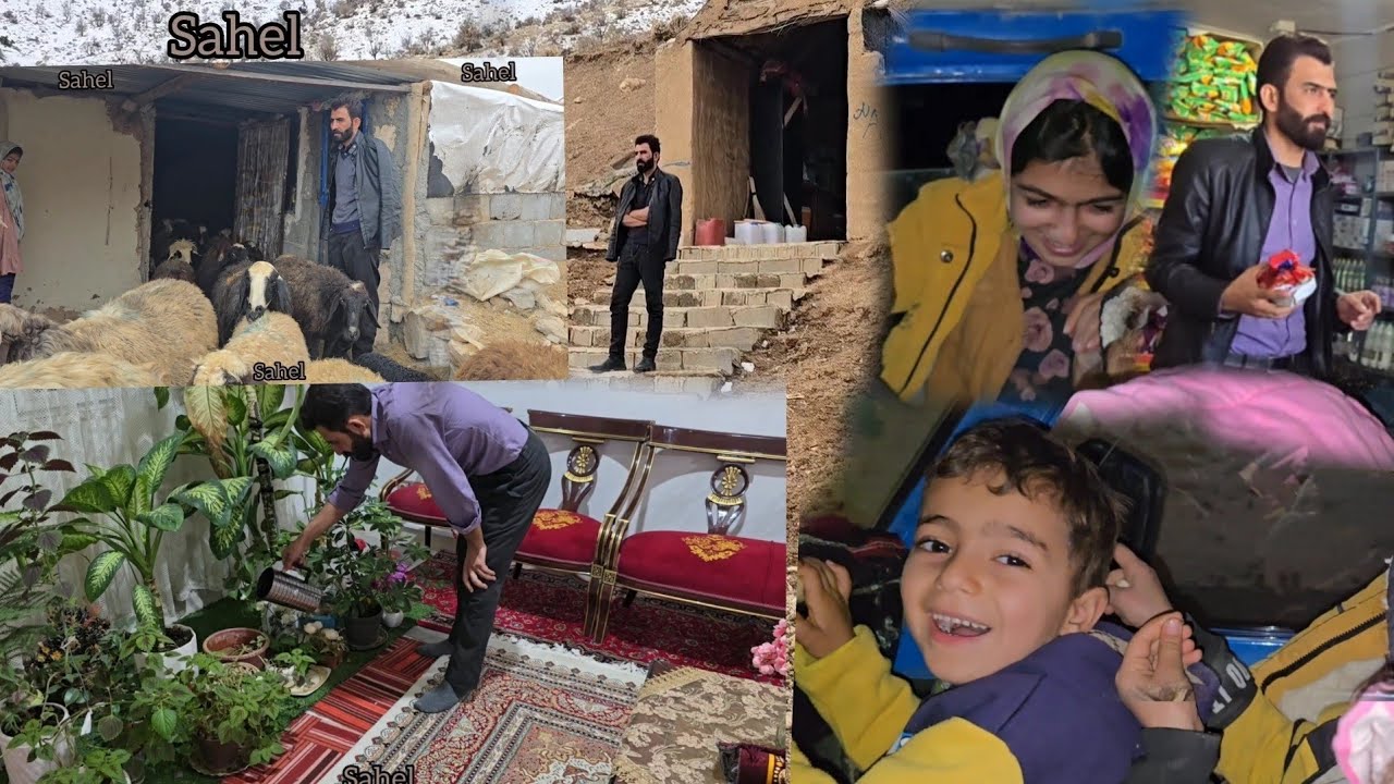 The nomadic life of engineer Babazadeh with children realizes the problems Professor in the city