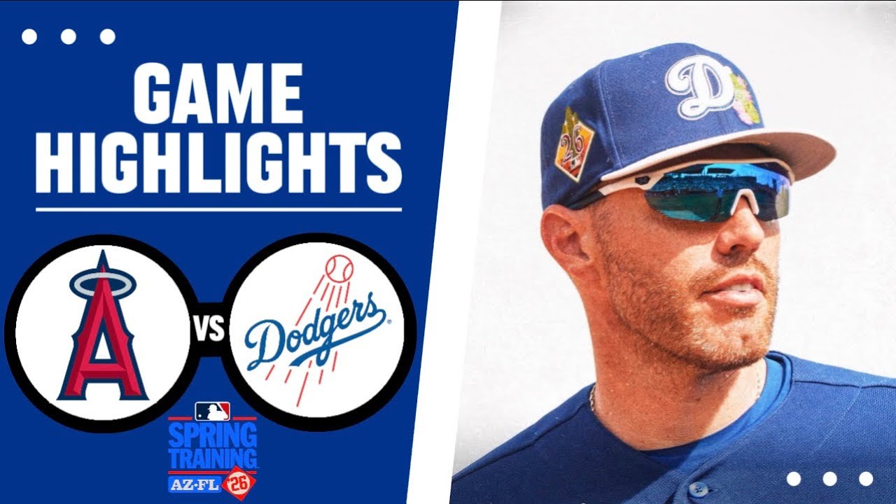 Angels Vs Dodgers Game Highlights (3/1/26) MLB Highlights