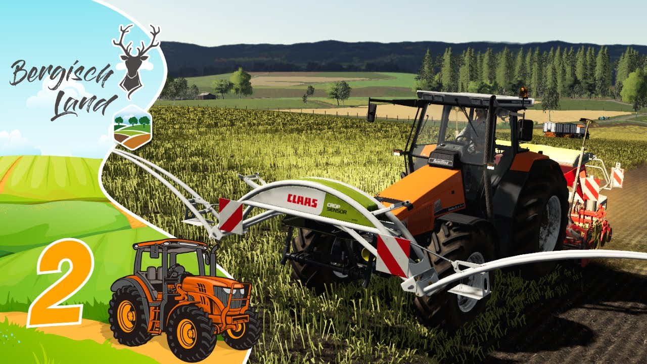 LS19 Bergisch Land #2 / CLAAS Crop Sensor mit Poettinger Agrisem / LS19 Multiplayer
