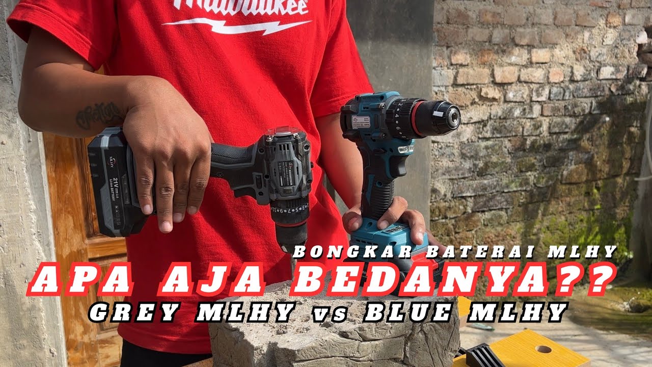 GREY MLHY vs BLUE MLHY | Bongkar baterai mlhy | Kira kira apa aja bedanya ?? 