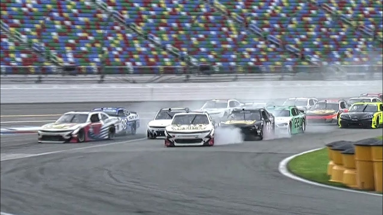 Craziest NASCAR Restarts #4