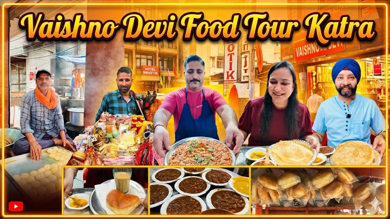 Vaishno Devi Food Tour | Katra Food Options | 4k 
