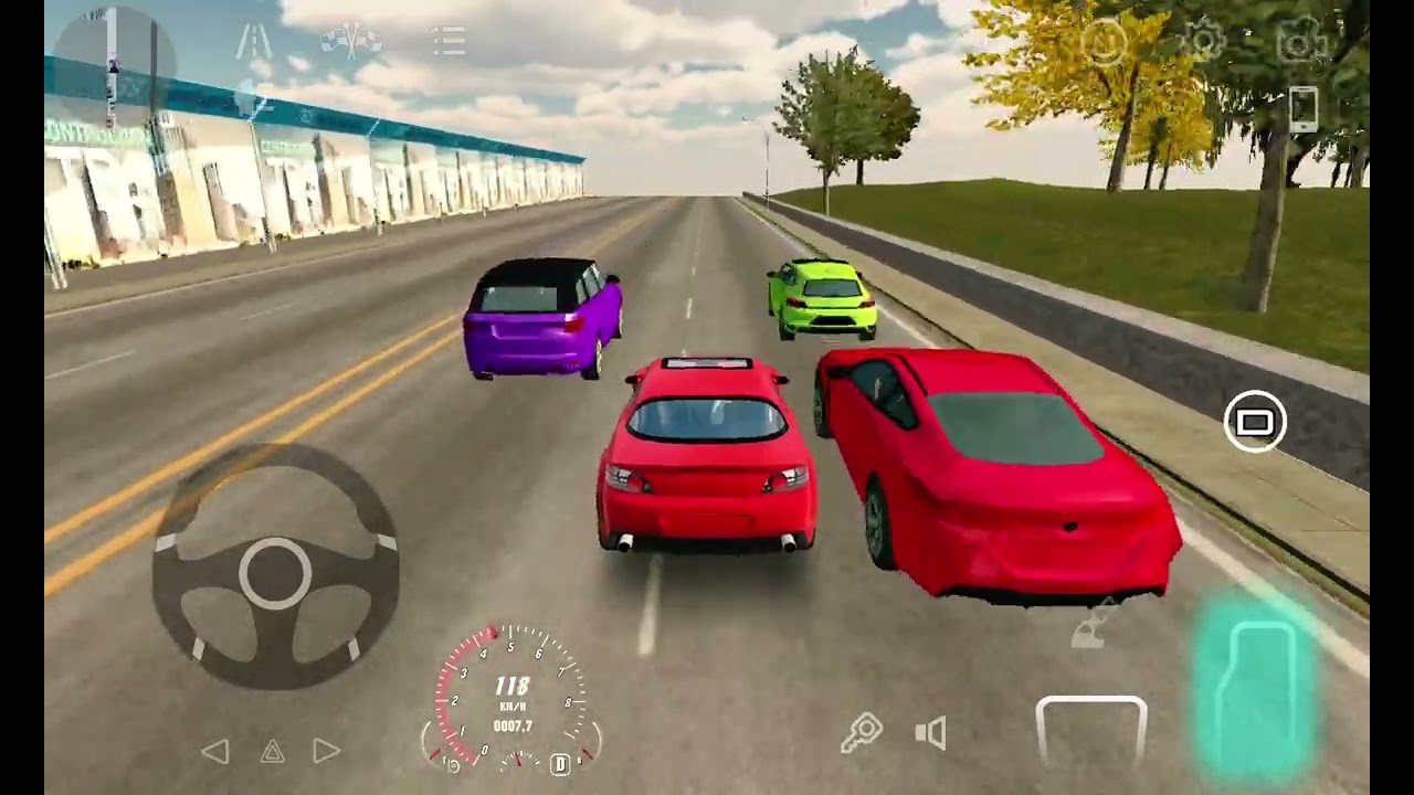 BÜGÜN YENİ ALDIĞIM ARABAYI YIKADIK!!!car parking multi player