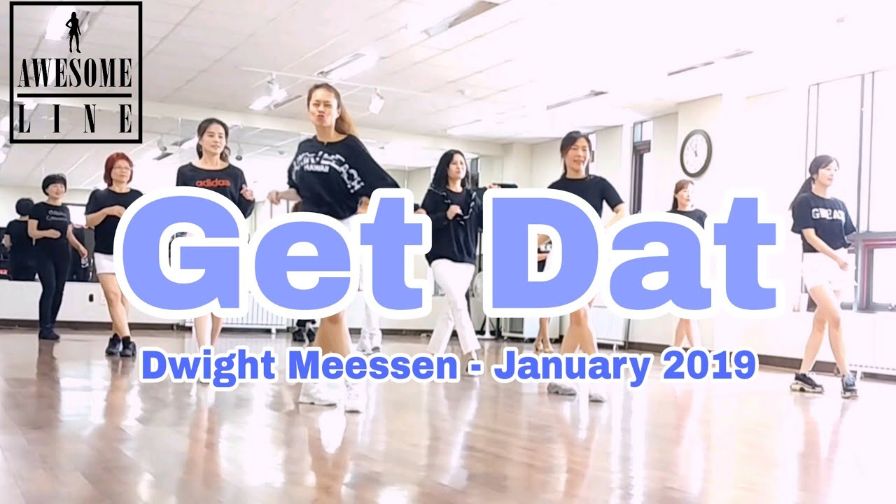 Get Dat Line Dance Demo - Dwight Meessen