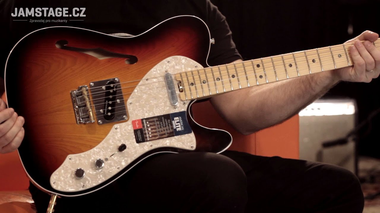 Fender American Elite Telecaster Thinline 2016 (Honza Šobr)