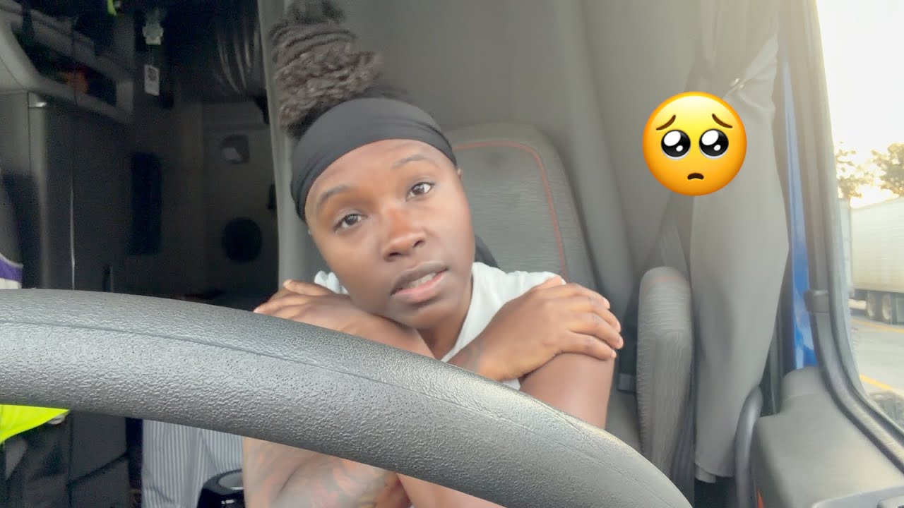 FEMALE TRUCKER VLOG| MY FIRST VALENTINES ALONE *EMOTIONAL*