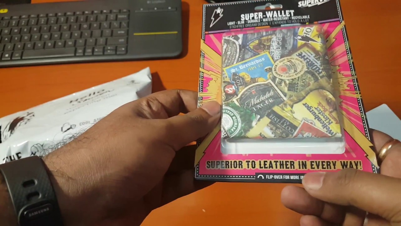 You have never seen a wallet like this! Paper Wallet unboxing and review! Tyvek Wallet...