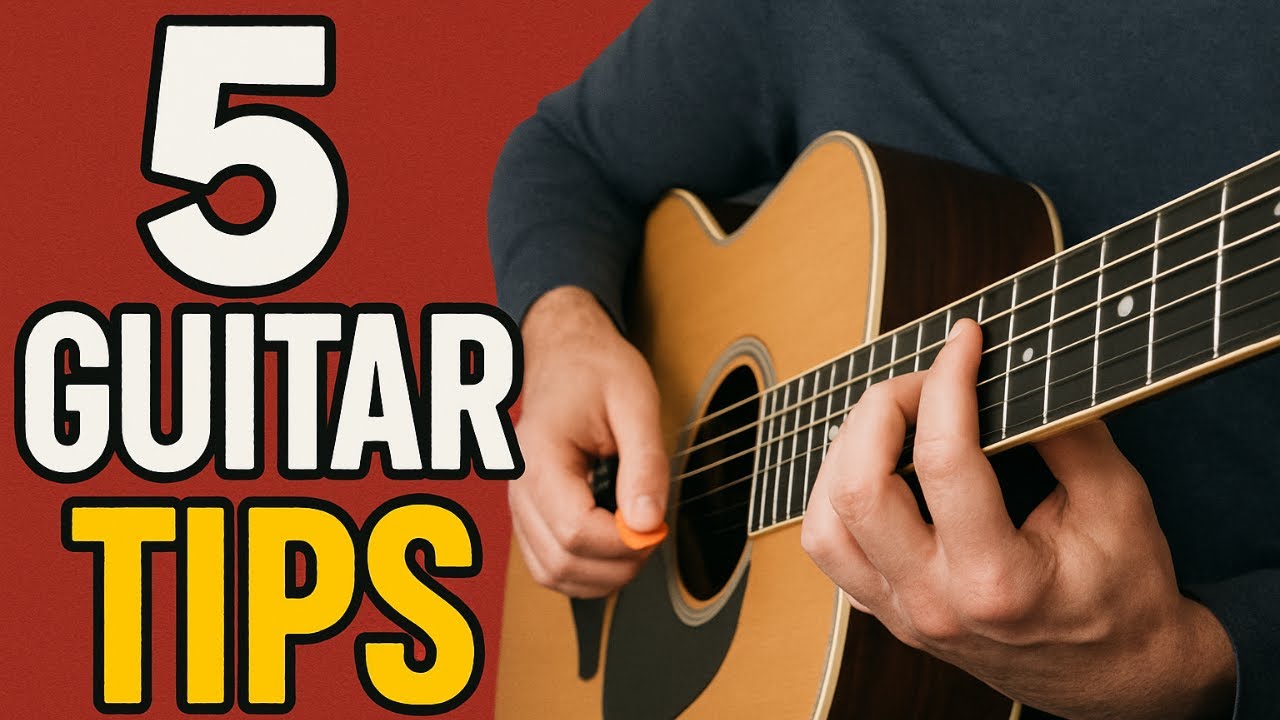 5 Guitar Tips Every Beginner Should Know