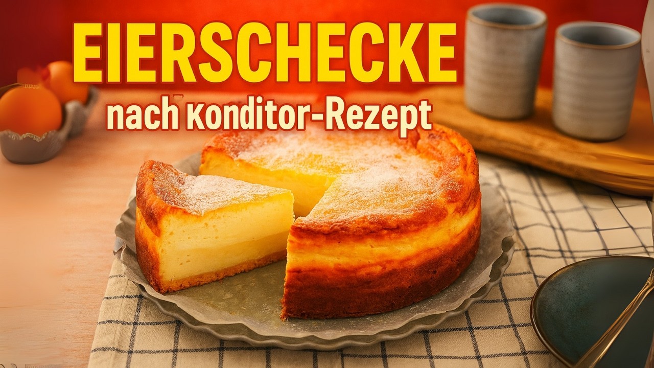 Eierschecke vom Konditor: BESTES REZEPT FÜR KÄSEKUCHEN