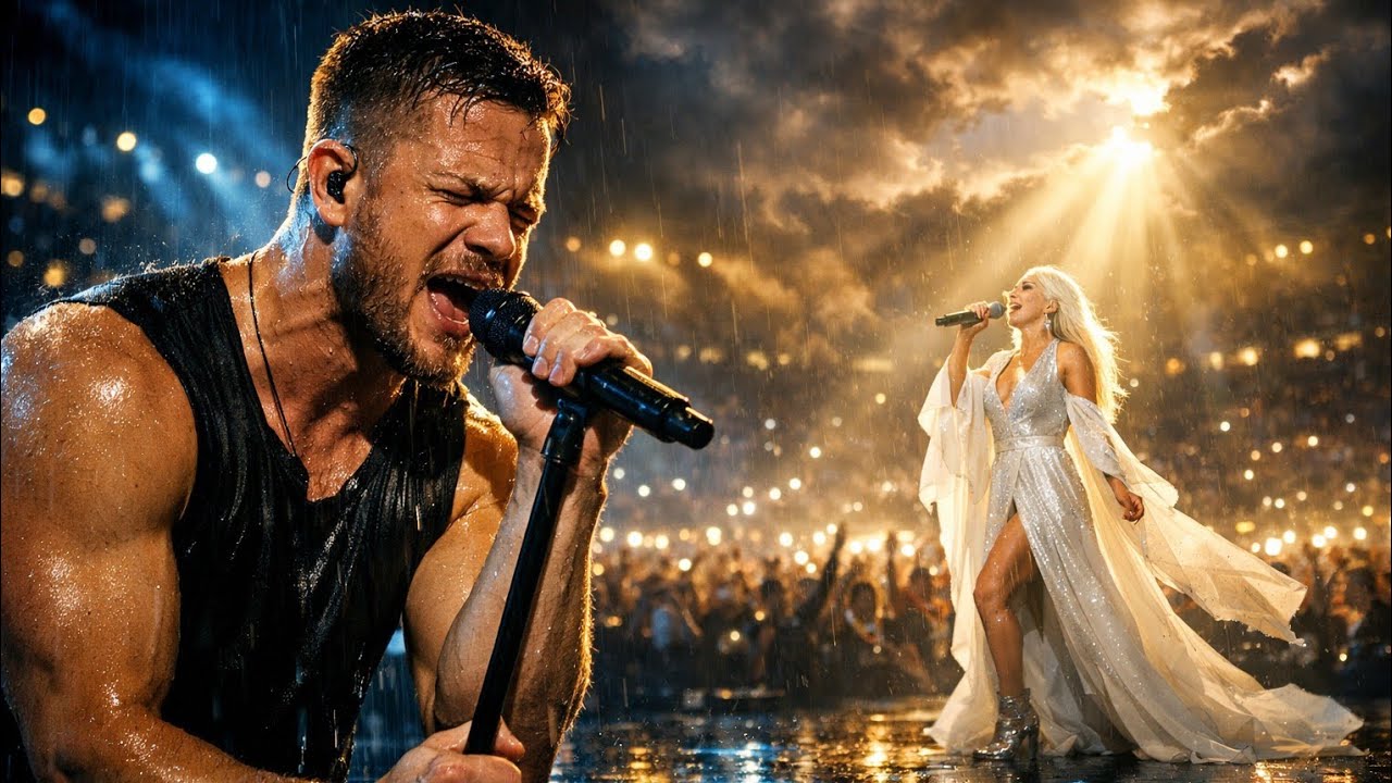 Imagine dragon × Lady Gaga Light Beyond the Fire 🔥 | Epic Anthem of Hope & Strength