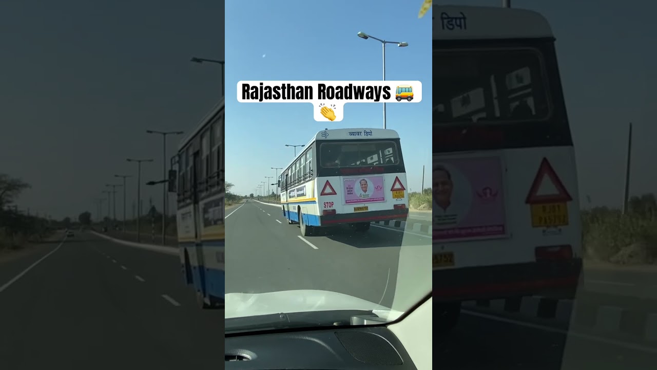Rajasthan roadways #rajasthan #roadways #bus #advertising #poster