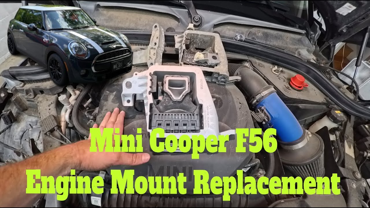 Mini Cooper F56 Top Engine Motor Mount Replacement How To