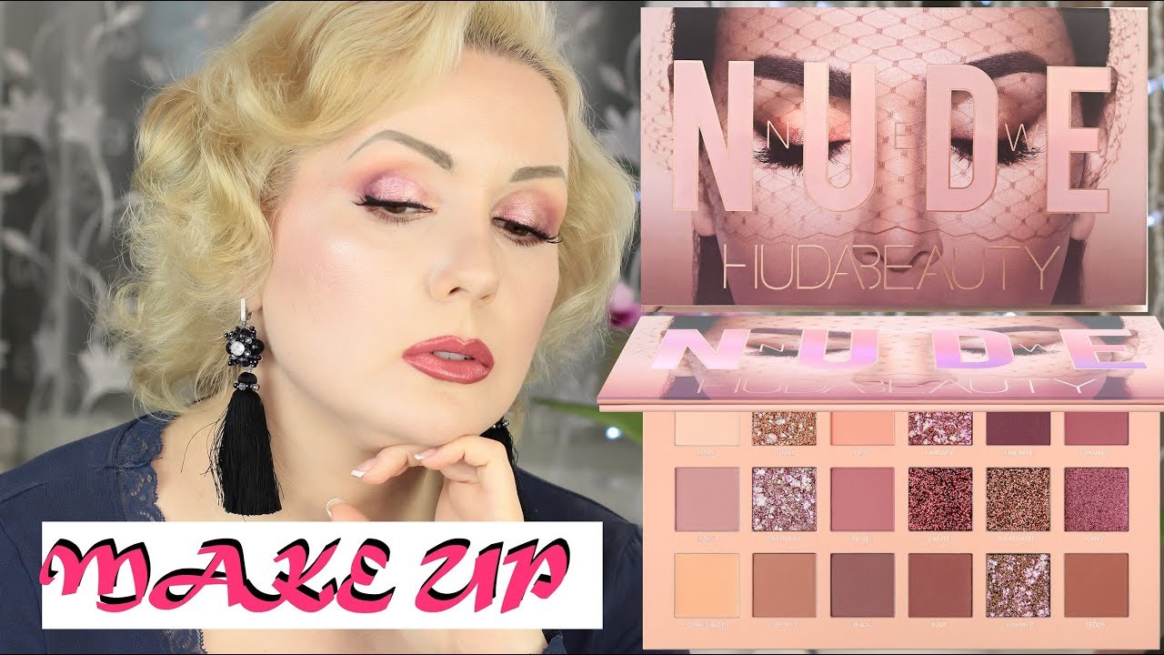 МАКИЯЖ С HUDA BEAUTY THE NEW NUDE Palette//Я не устояла!!!