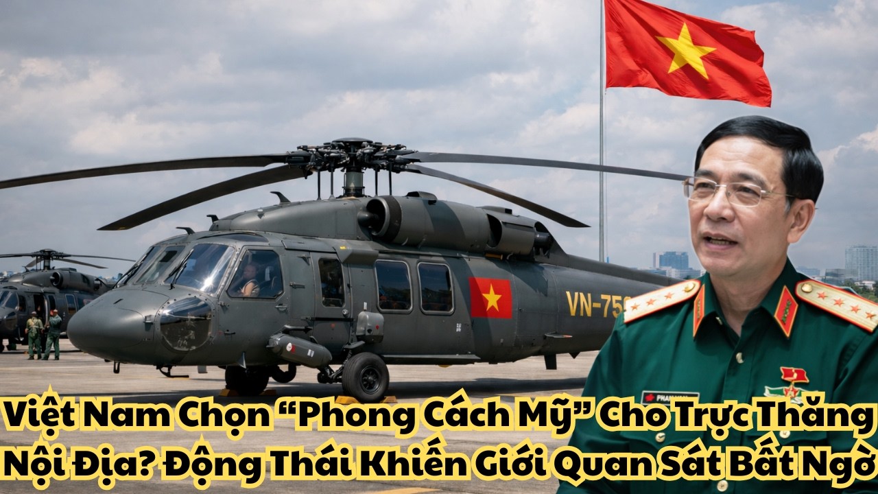 Việt Nam Chọn “Phong Cách Mỹ” Cho Trực Thăng Nội Địa? Động Thái Khiến Giới Quan Sát Bất Ngờ