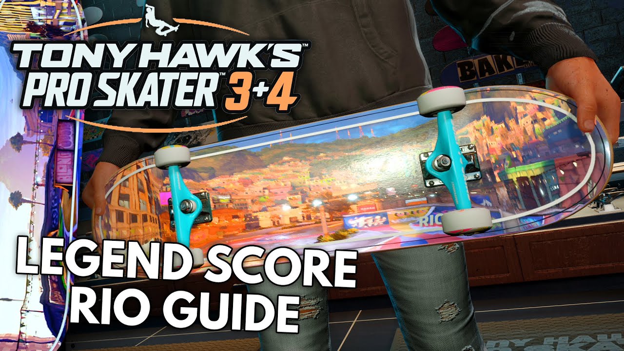 How to get 22,723,204 LEGEND score on Rio | Tony Hawk's Pro Skater 3 + 4 Remake