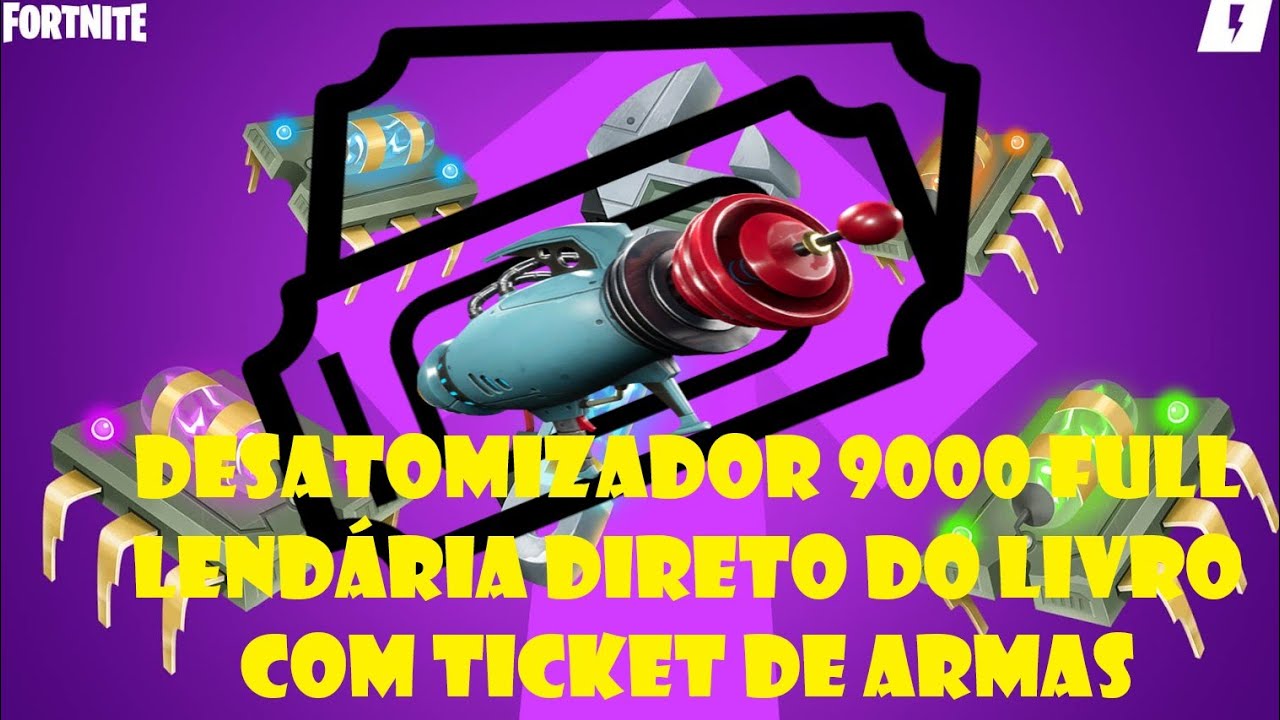 DESATOMIZADOR 9000 FULL LEND&Aacute;RIA DIRETO DO LIVRO DE COLE&Ccedil;&Atilde;O