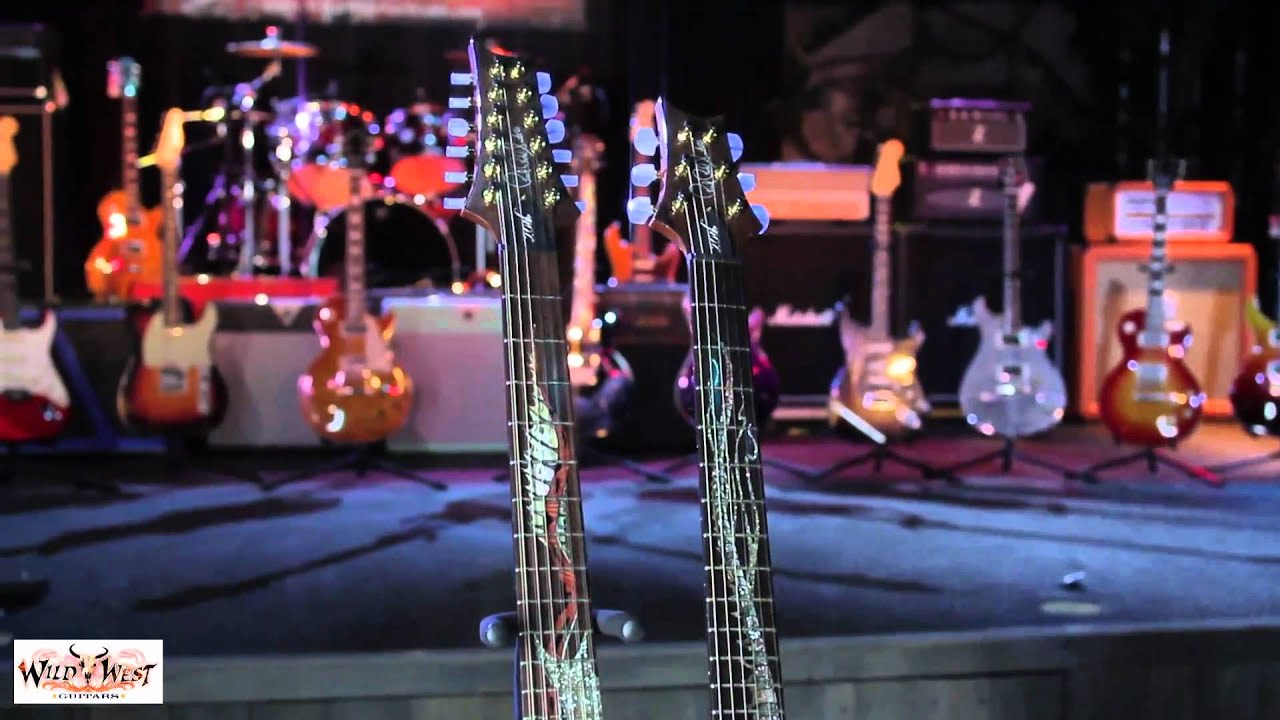 Wild West Guitars - PRS Private Stock Double Neck Dragon