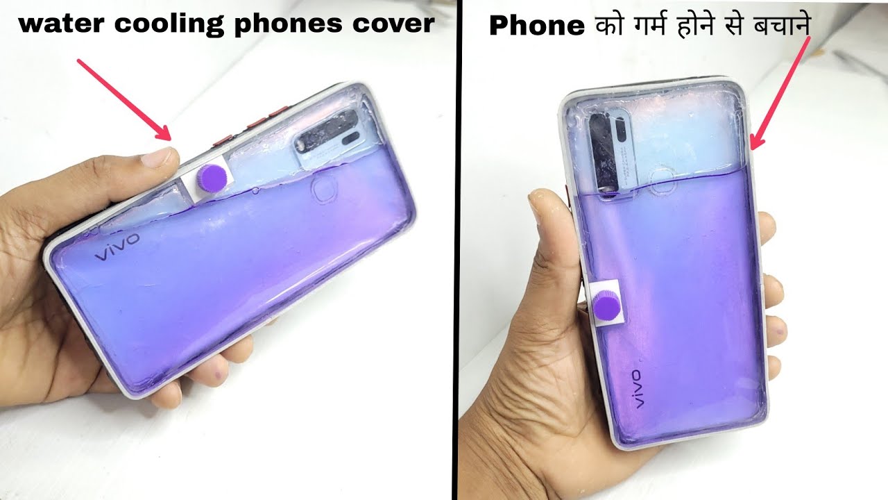 Making an Liquid cooling Smartphone |Liquid cooling phone | water cooling phone cover |