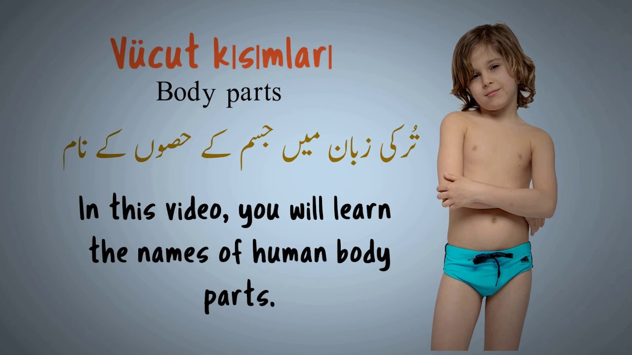 Names of Body parts in Turkish language | Basic Turkish Language Series | Asan Turki Zuban