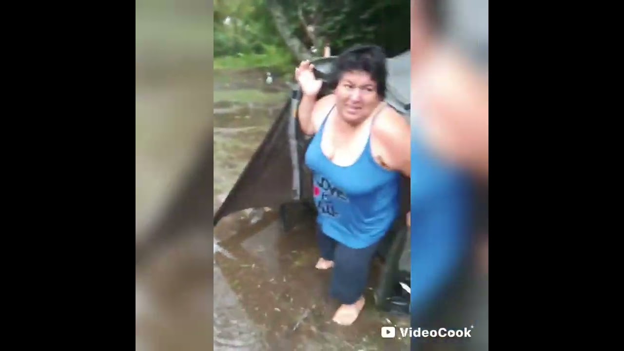 Pesca en la fluvial de tigre Camping Iguazú