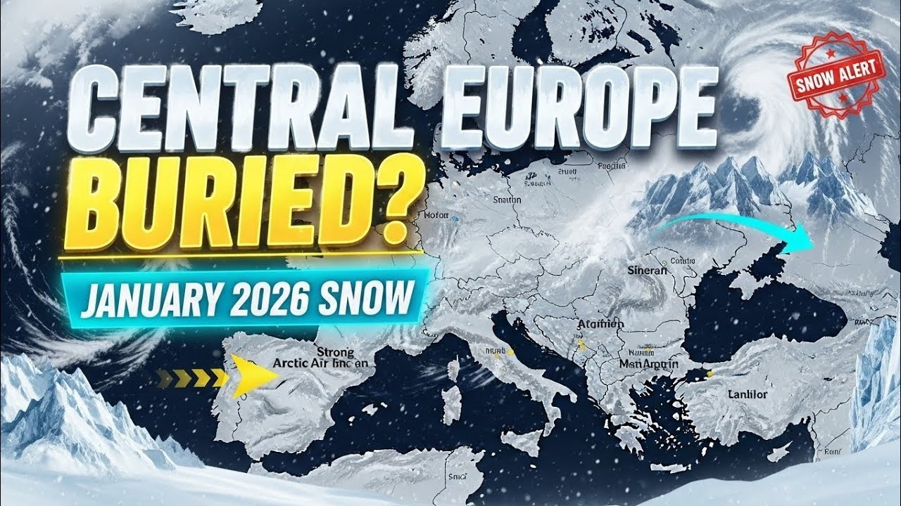 Зима Ла-Нинья 2025-2026: Засыплет ли Европу снегом?