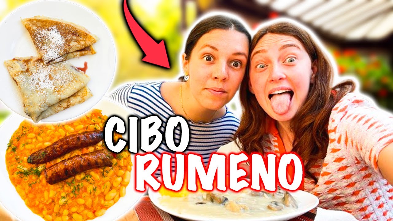 Mangiamo CIBO RUMENO per la PRIMA VOLTA 🇷🇴 siamo a Bucarest!