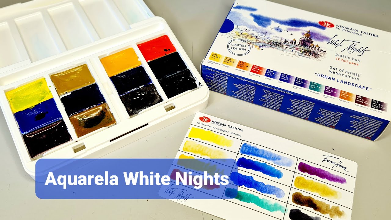 Aquarela White Nights - Urban Landscape