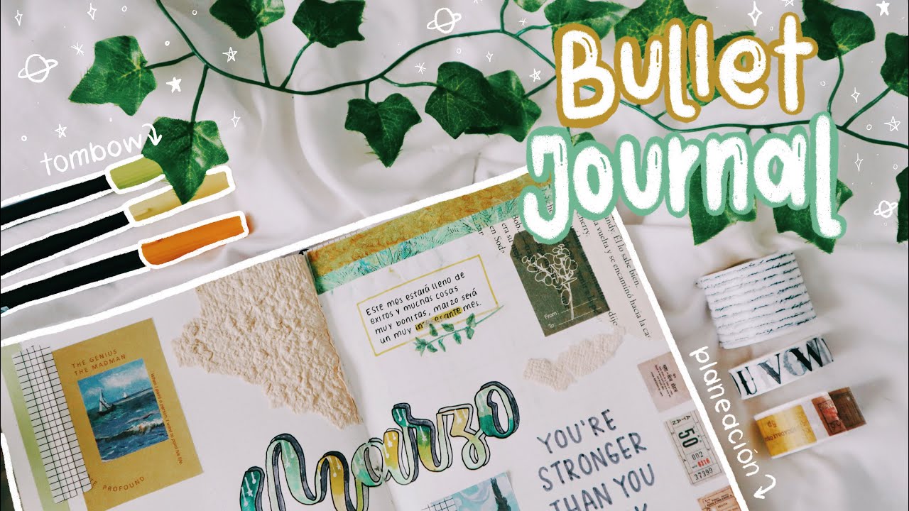 BULLET JOURNAL MARZO 2021 🌾 organízate conmigo