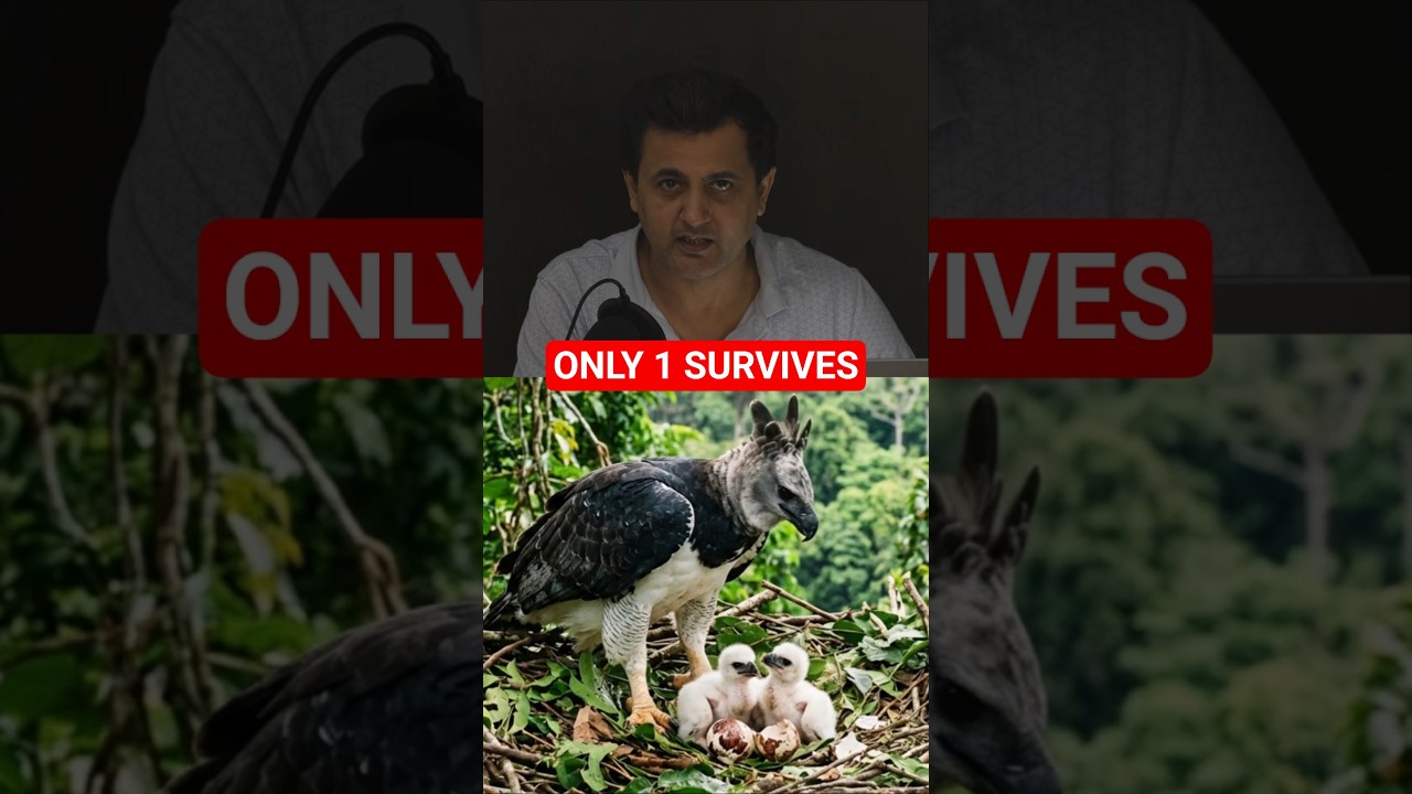 The Harsh Reality of Harpy Eagle Parenting