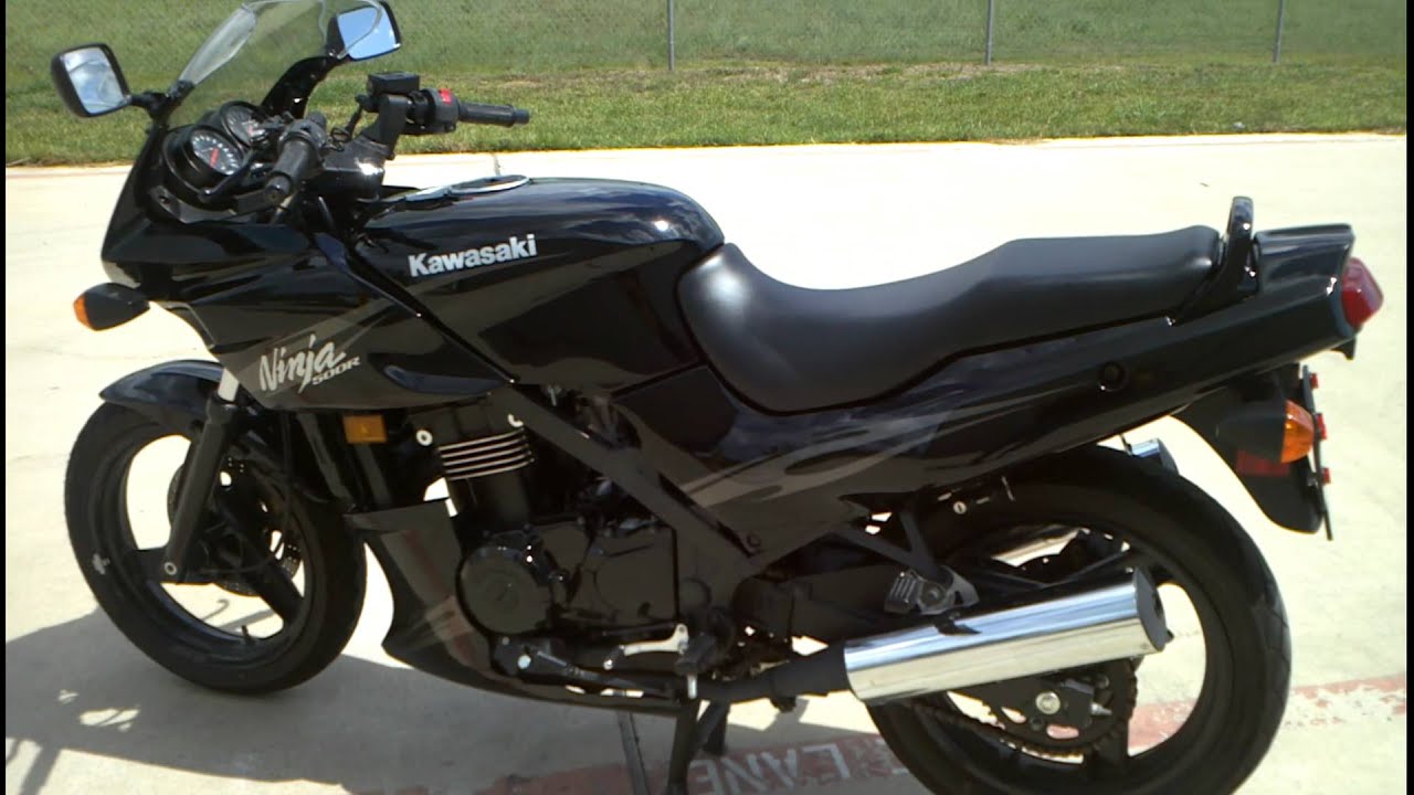 Обзор: Kawasaki 500R 500 Ninja Black 2009 года выпуска