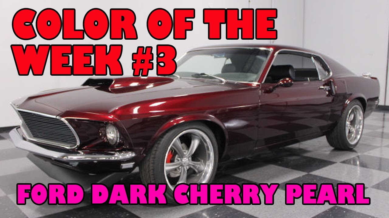 Ford Dark Cherry Pearl, цвет недели №3