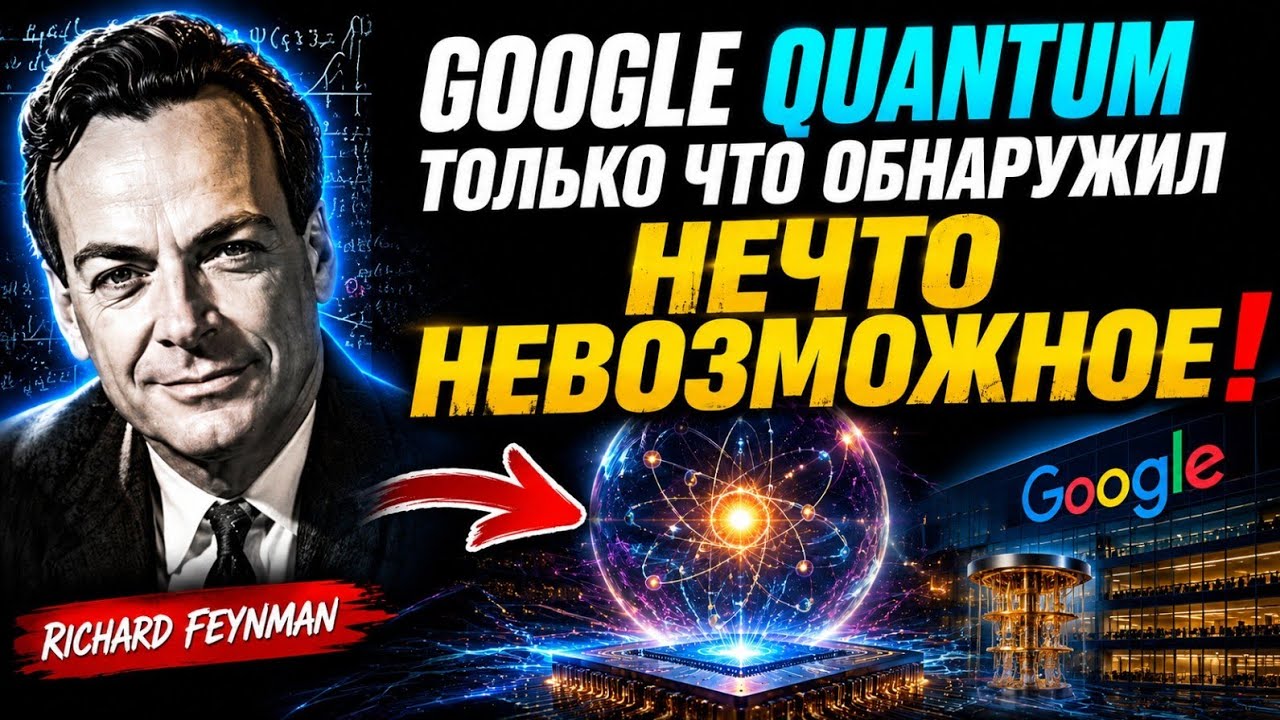  Google Quantum Только Что Обнаружил Нечто Невозможное | Ричард Фейнман Объясняет