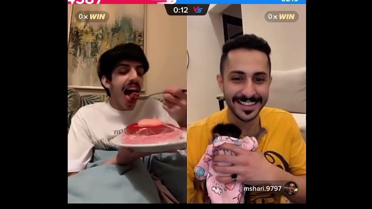 اول بث لانس ومشاري العتيبي 🥺😲