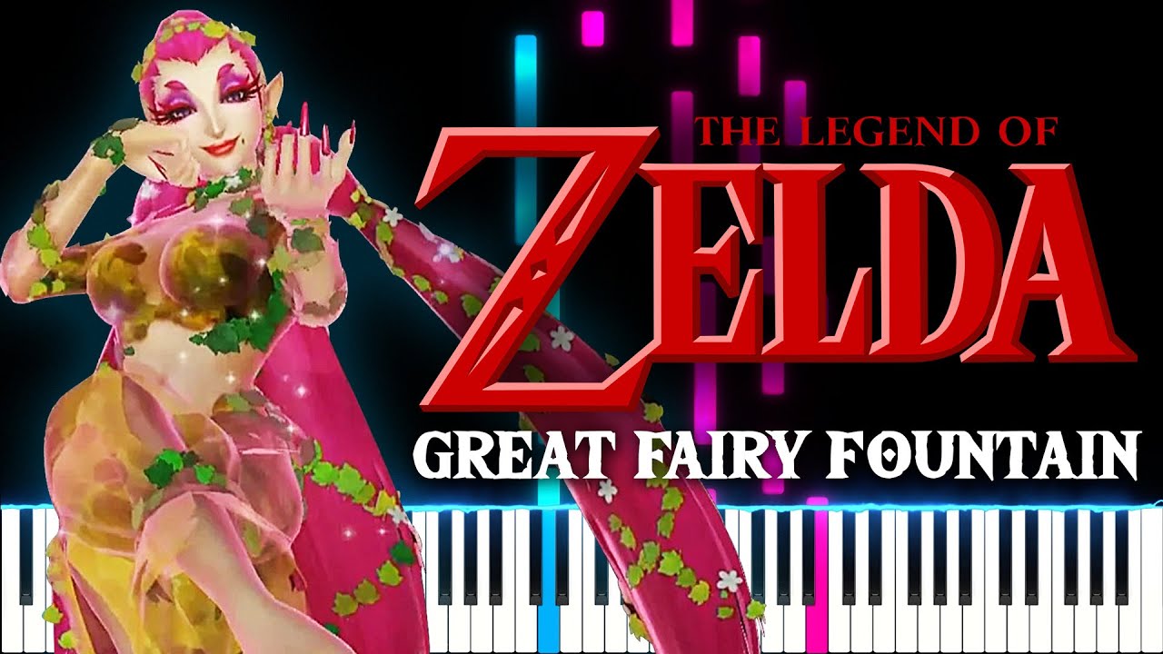 Great Fairy Fountain - The Legend of Zelda | Advanced Piano Tutorial