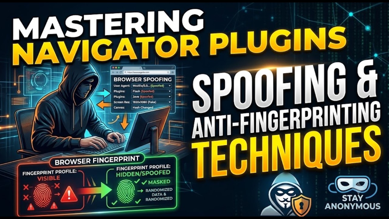Mastering Navigator Plugins Spoofing and Anti-Fingerprinting Techniques