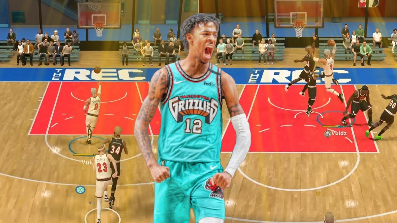 MY SLASHER IS UNSTOPPABLE IN THE REC! | FUNNY MOMENTS W/ THE SQUAD | NBA 2K22 CURRENT GEN
