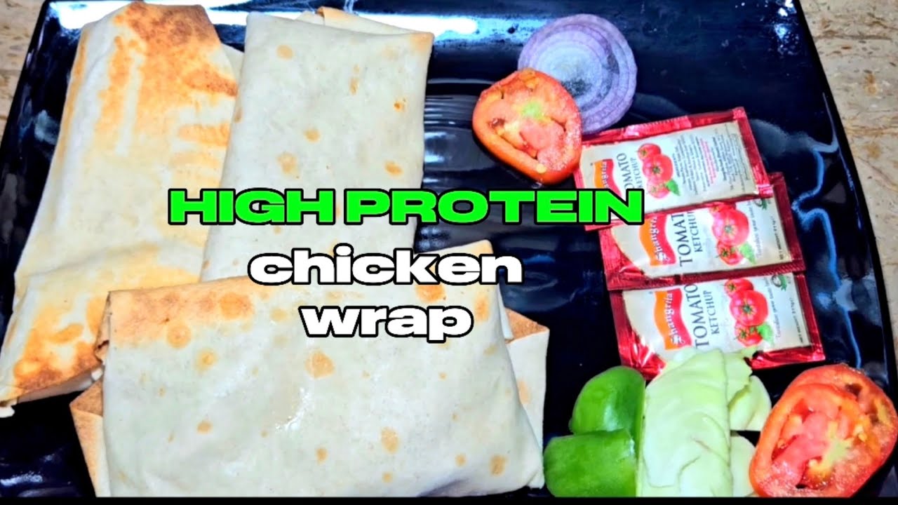 How to Make Grilled Chicken Tortilla Wrap | Recipe by desi masala