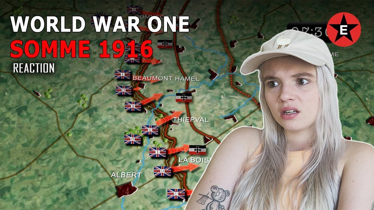 WW1: Battle of the Somme 1916 REACTION