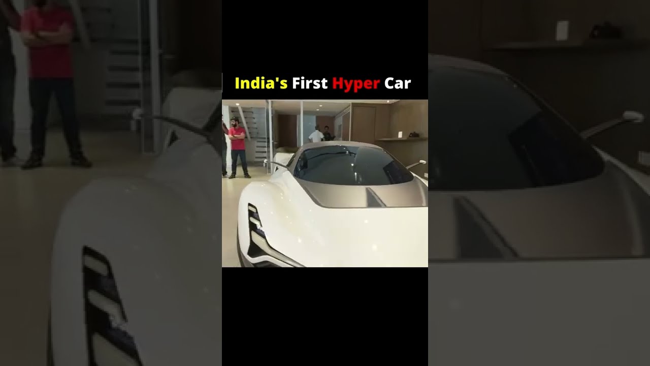पहली Indian Made Hyper Car  |Rolling Cars |YouTube Shorts|#shorts #Rollingcars #shul #india#Vazirani