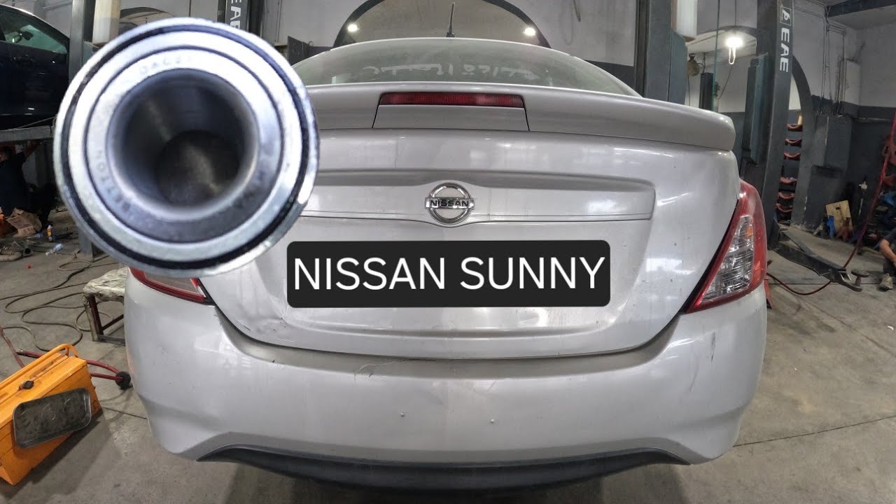 how to replace rear wheel bearing .... nissan sunny