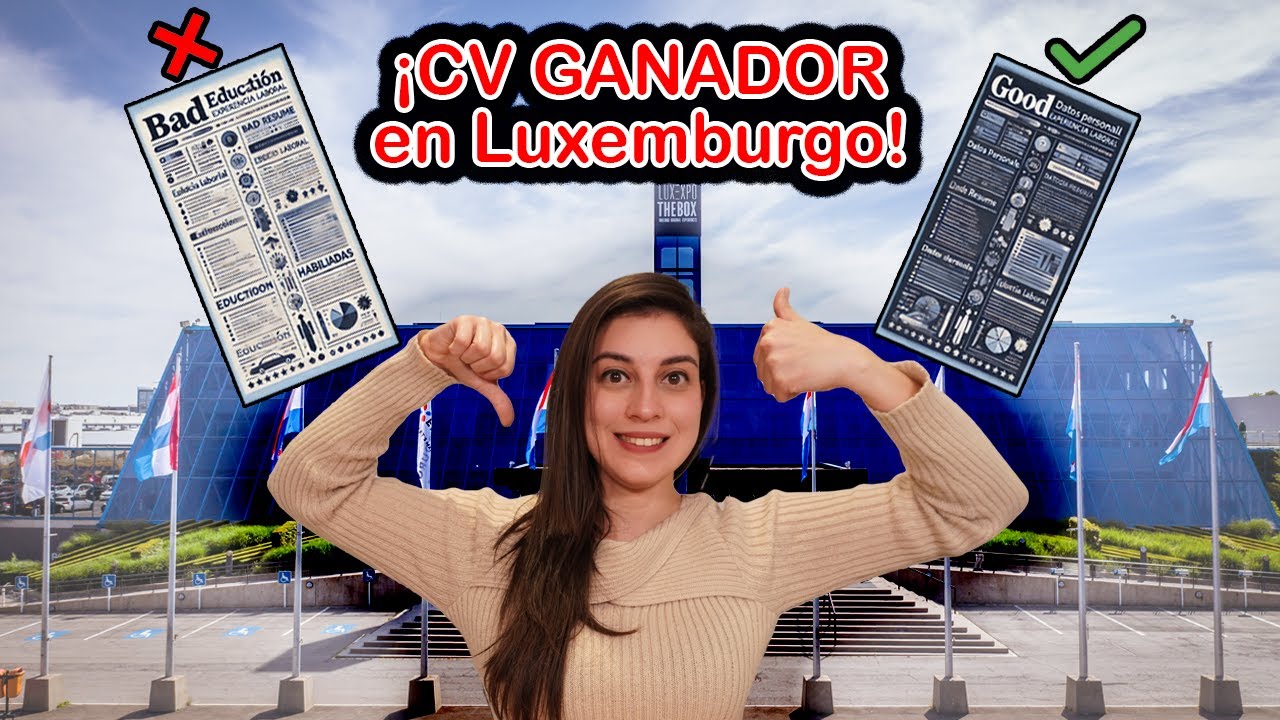 📄Cómo hacer un CV EXITOSO 💼 Camino a la FERIA de EMPLEO en LUXEMBURGO - Carolina Escorcio