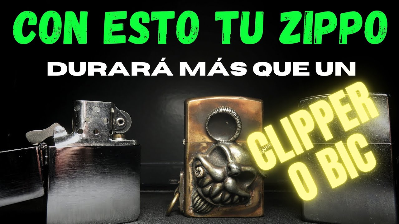 CON ESTO TU ZIPPO DURARA MAS QUE CLIPPER... MUCHO MUCHO MAS!!