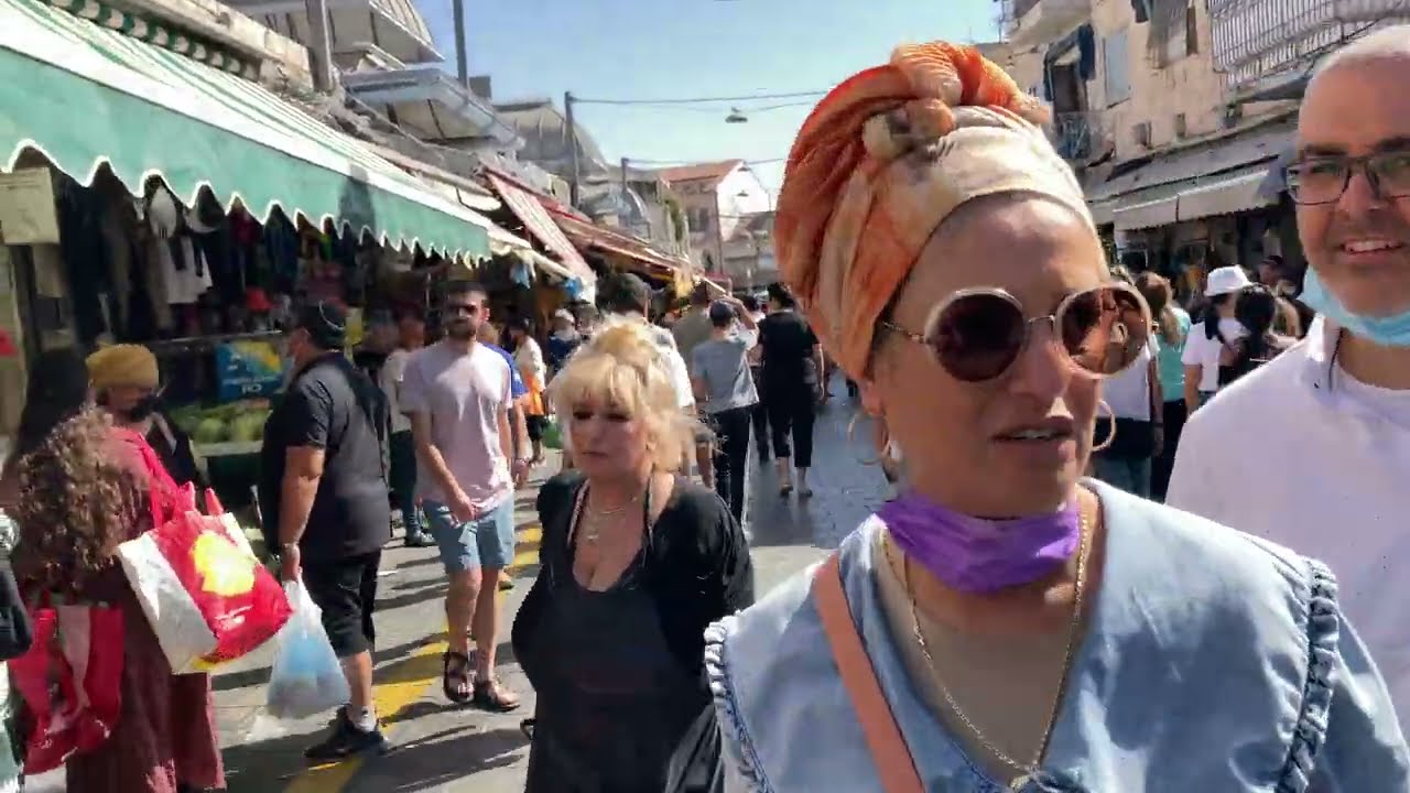 Biggest Daily Market in Jerusalem