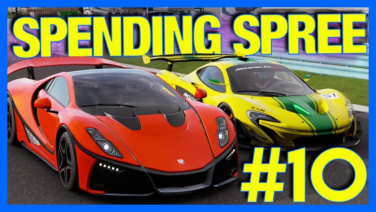 Forza 7 Career Mode : SPENDING SPREE!! (Part 10)