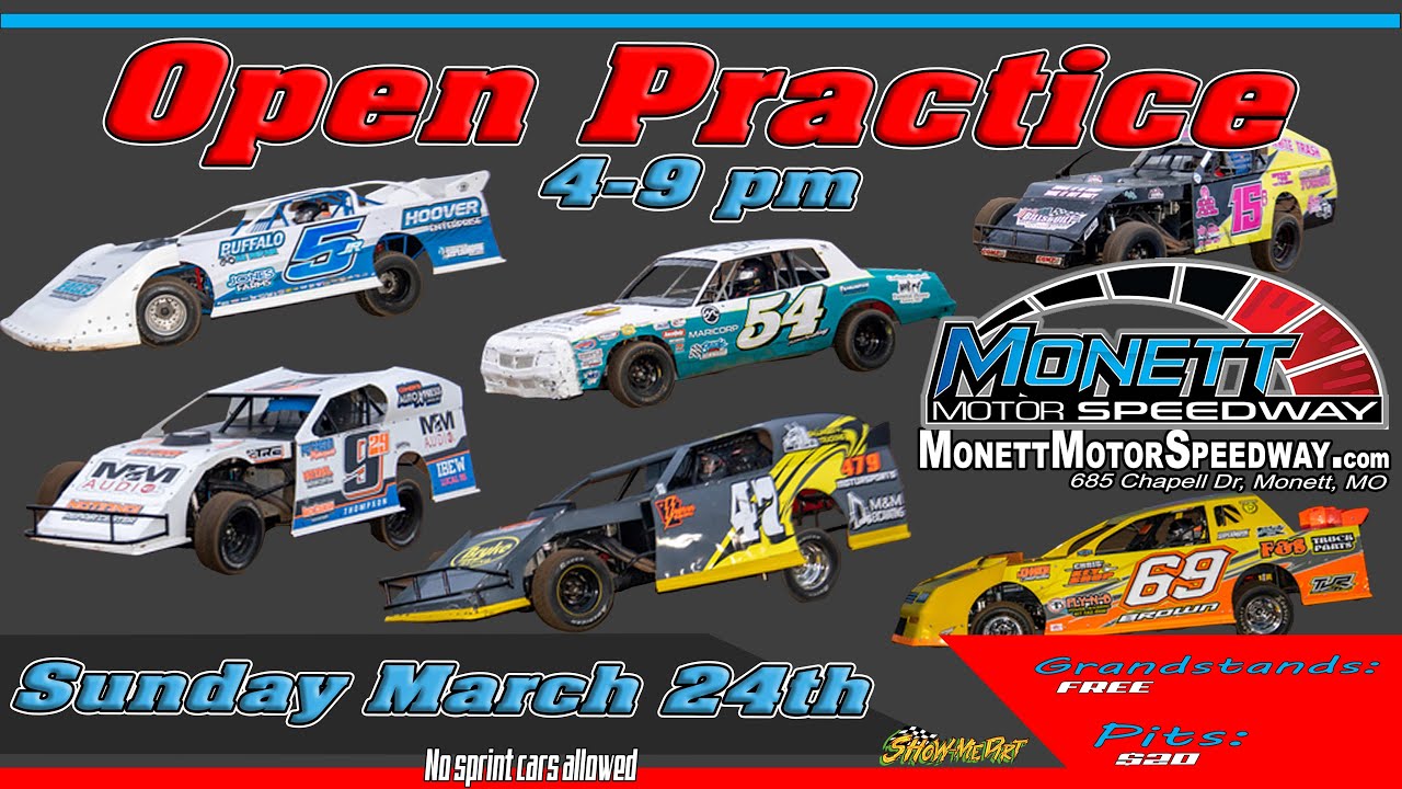 Speeding into Action: Monett Motor Speedway Test & Tune Session - 04/40/36