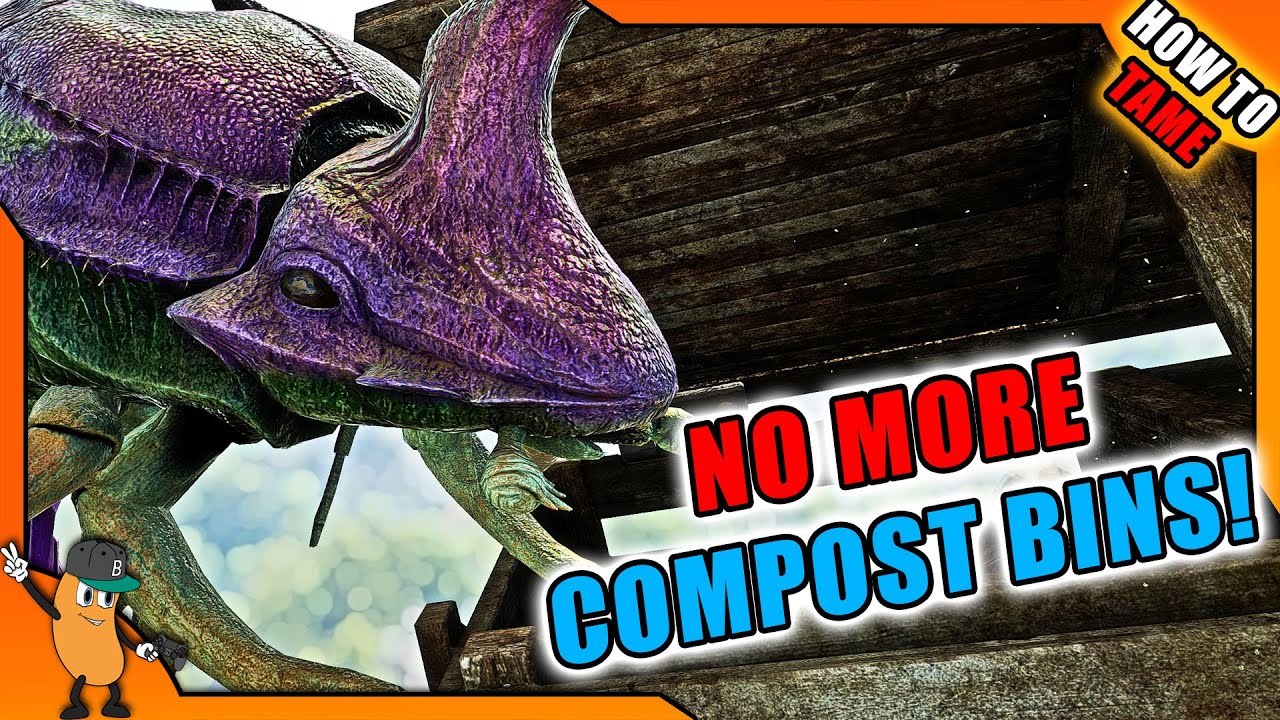 STOP USING COMPOST BINS & USE DUNG BEETLES! | HOW TO TAME A DUNG BEETLE | ARK How To Tame Series