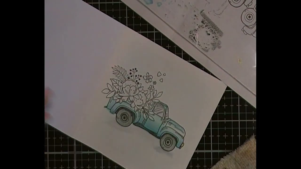 Carte Aquarelle 100% Action