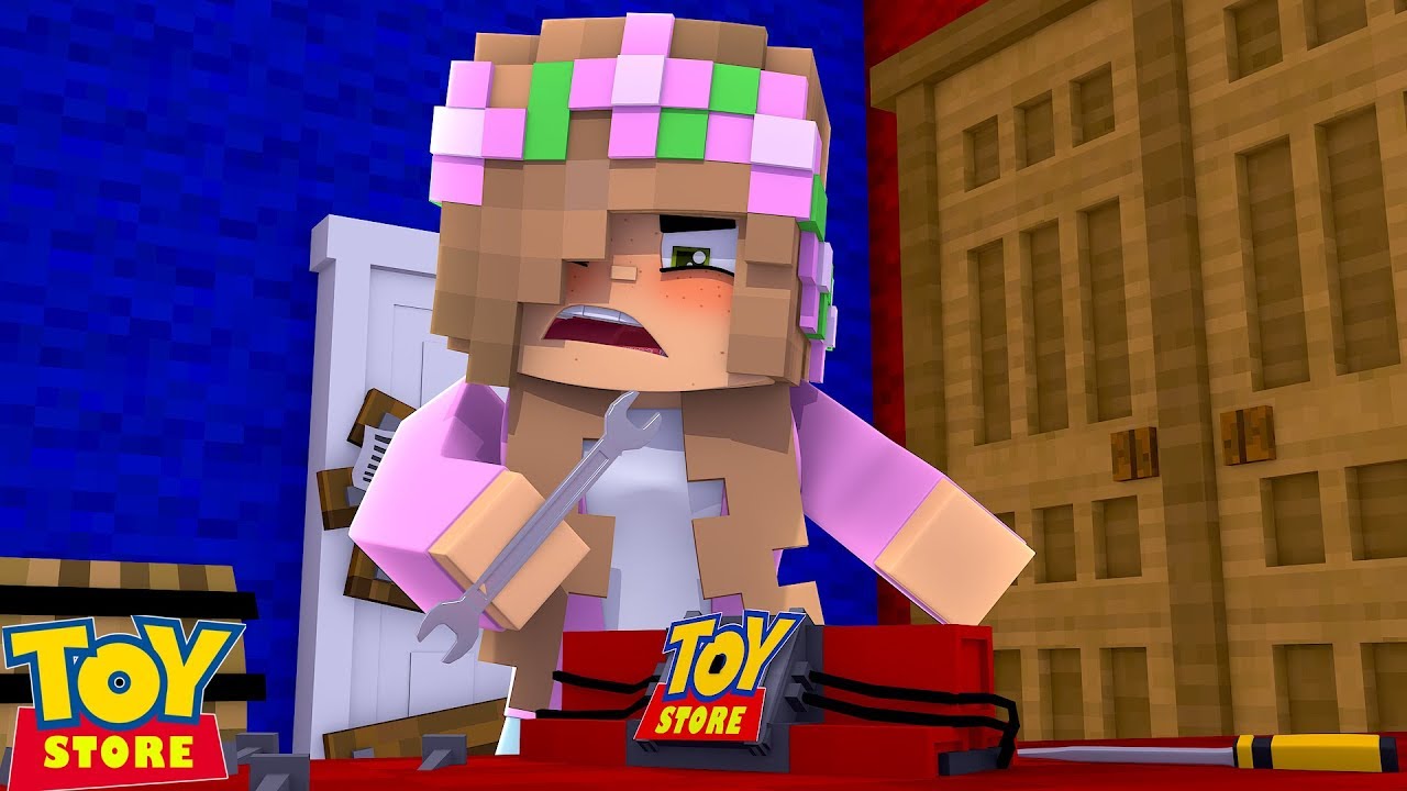 THERES A BOMB IN THE TOYSTORE ! | Minecraft TOYSTORE |Little Kelly