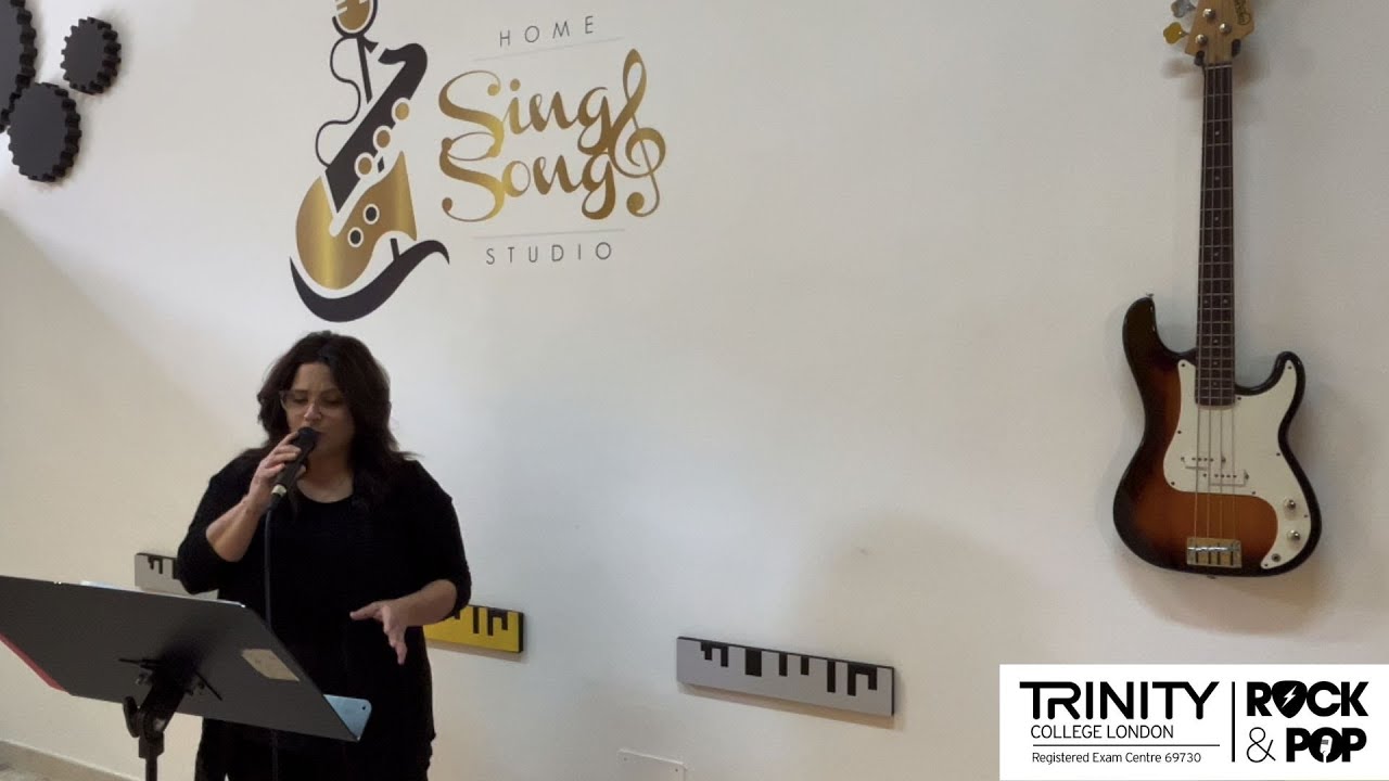 Trinity College London | Rock & Pop Vocals Grade 5 Distinction | Federica Ferro