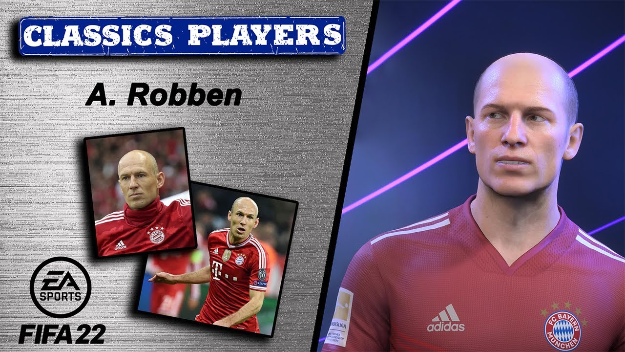 FIFA 22 - How to create A. ROBBEN (Classics Players)